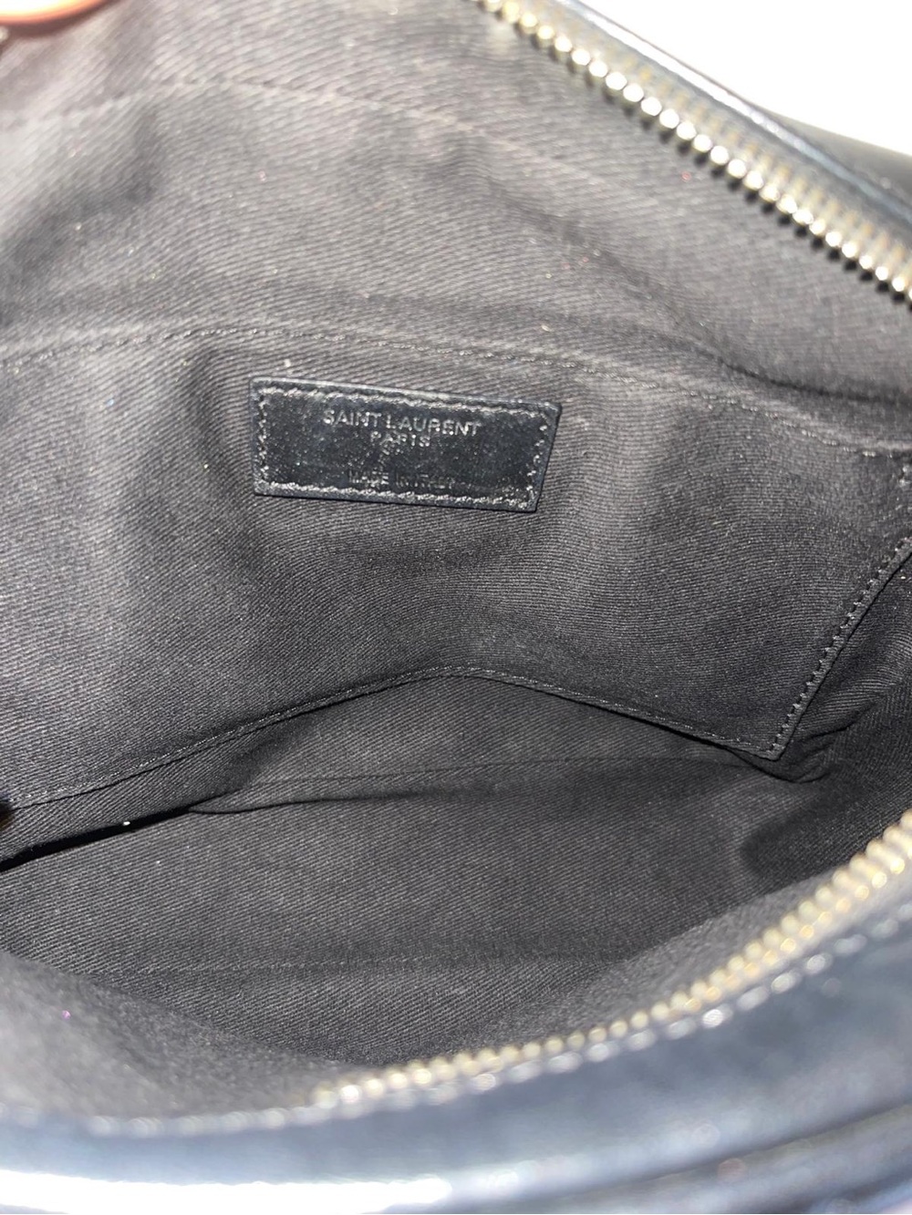 Saint Laurent Lou Camera Bag – Chevron‑Quilted Calfskin with Cassandre Logo - Picture 13 of 15